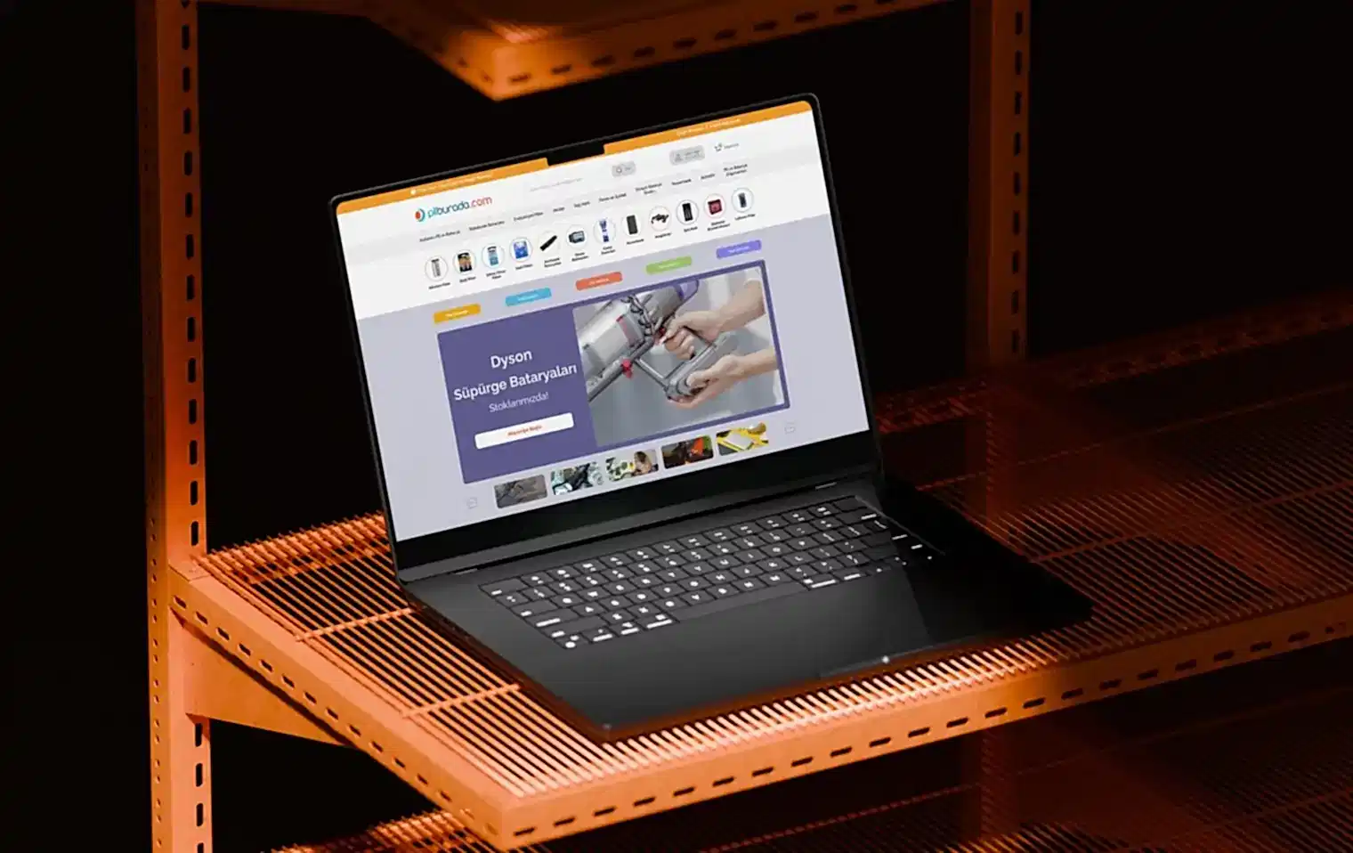 Birikim Pilleri E-ticaret Arayüz Tasarım