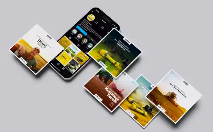 Kaleli Şaft Sosyal Medya Tasarım 